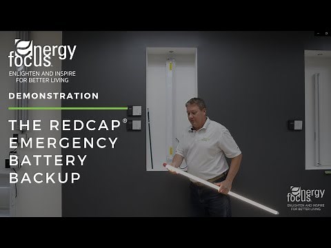 RedCap® Emergency Battery Backup Demonstration