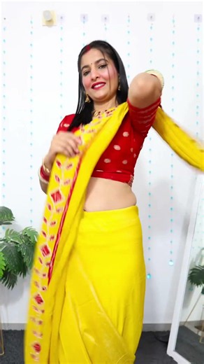 Perfect haldi saree draping tutorial #saree #sareedraping #rekhamishra