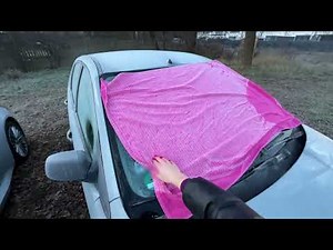 How to Prevent Windshield Ice Overnight (1SEC Trick)