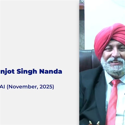 Charan Jot Singh Nanda on Instagram: "📢 CA. Charanjot Singh Nanda, President-ICAI, shares key updates on the profession and highlights from the November 2025 Edition of The Chartered Accountant Journal. 📘 President’s Message – November 2025: 🔗 https://www.icai.org/post/president-message 📖 Read the CA Journal – November 2025: 🔗 https://www.icai.org/post/icai-e-journal-main 🔗 https://drive.google.com/file/d/1GW2v-aEmz0RkEwY-4rJOb8hnjczuL50I/view 🔗 Flipbook Version - https://online.fliphtml5