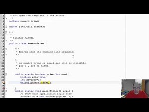 PROGRAMA NUMERO PRIMO EN JAVA NETBEANS