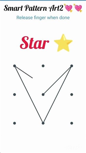 star⭐pattern lock star pattern lock kaise banaen #shorts #viralshorts #pattern #youtubeshorts #star