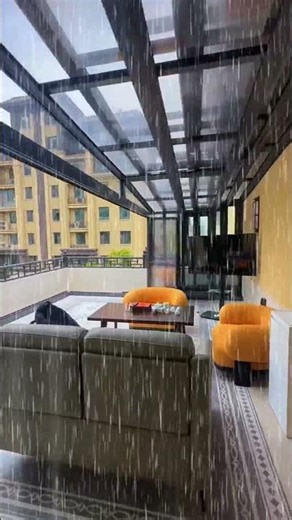It's too convenient to design like this. #sunroom #travel #relax #foryou #automobile #home #villa