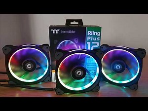 Thermaltake Riing Plus 12 RGB Radiator fans. The best RGB software controllable fans on the market?