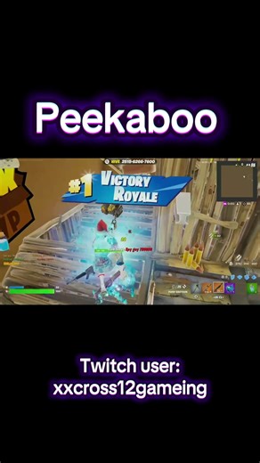 Peekaboo #fyp #fortnite #twitch #buildfight #funny
