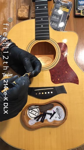 Taylor 214ce-K DLX Acoustic Guitar Setup Guide