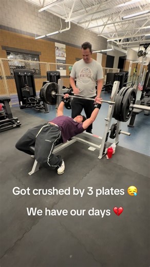 Epic Bench Press Fail: Got Crushed by 3 Plates