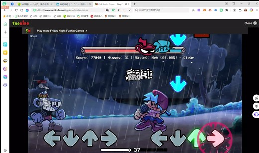 FNF Indie Cross - 超优质模组全流程！
