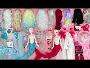 mermaid BJD Doll sirène Meerjungfrau حورية البحر русалка 美人鱼 ASMR