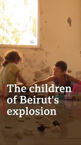 Thousands of injured, displaced and traumatised children are dealing with the aftermath of the huge explosion in Beirut. bbc.in/3alJ3Kd | BBC News