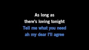 Karaoke As Long As There's Loving Tonight - The Mavericks - CDG, MP4, KFN - Karaoke Version