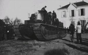 1917年法国测试FCM 1A重型坦克