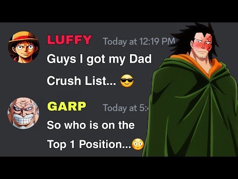 If Luffy got Dragon Crush List | One Piece discord server
