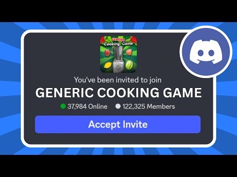 How to Join Generic Cooking Game Discord Server