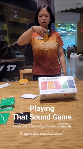 Unleash the voice actor in you! Playing this viral Tiktok game (and my new favorite game), That Sound Game, is so much fun! It's now our newest favorite party game. That Sound Game #boardgames #boardgaming #boardgamenight #gamenight #tabletopgames #tabletop #boardgamegeek #bgg | Gaming Library