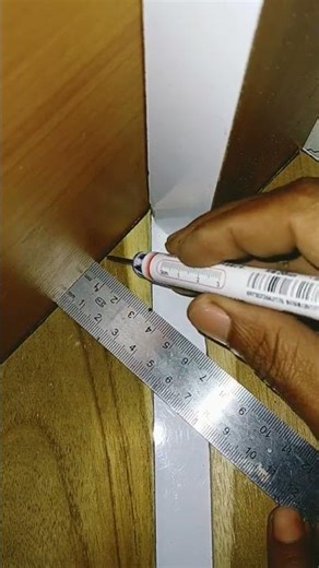 This is an easy way to cut without precision. #woodworking #woodscraft #wood #diy