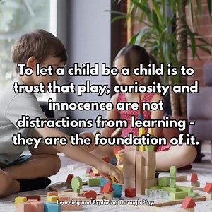 38K views · 1.9K reactions | Louder ❤️ . . . #powerofplay #childhood #parenting #teaching #fblifestyle #continuousprovision | Learning and Exploring Through Play | Facebook