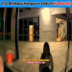 8.7K views · 94 reactions | 21st Birthday Hangover Ends in Handcuffs | Traffic Stop Watch | Facebook