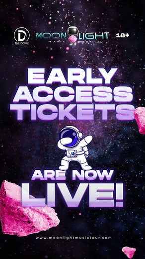 11 comments | Early Access Ticket Prices Ending Soon! ‍✌ Secure Your Experience At Moonlight Music Festival for just $11.99! ☄️ With Our PayPal 4-Payments Option @ Checkout! Our first Ticket Giveaway Winners Announcement Tonight! Saturday October 11, 2025 @domeinthecity ️ www.moonlightmusictour.com  Gates Open at 3PM Show Ends at 12AM #Reggaeton #Edm #MMF25 #Moonlightfest #FeelTheAura  | Moonlight Music Festival | Facebook