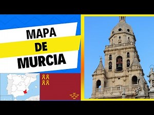 Map of Murcia