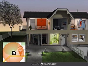 Are you cooling your home to perfection while you're not even there to enjoy it? Our Geo-Services technology helps you cut down on waste when you're away–without having to come home to a house that's too hot. https://bit.ly/2XSLApk | Alarm.com