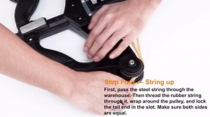 Steel Ball Compound Bow Set for Adults, 40-Round Continuous