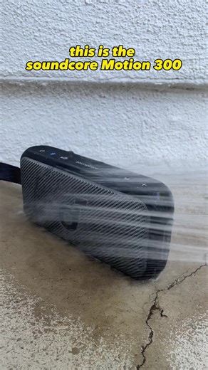 We tried the @soundcore by Anker Motion 300 speaker with wireless Hi-Res audio #soundcoreSpeaker #Motion300WirelessHi-Res #soundcoreMotion300 #soundcorepartner #tech