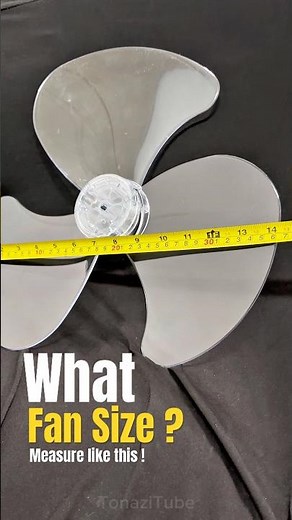 How to Measure Fan Blade Size Correctly | Wall Fan & Table Fan Guide #wallfan #fan #tips
