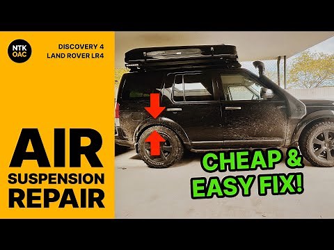 FIX Air Suspension EASY and CHEAP - Land Rover Discovery 4 LR4