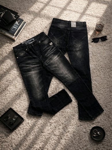 High Quality Stretch Slim Fit Denim Pants for Men
