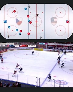 Puck on a mission! 🇨🇿🔥 Check out the precise path to Česká hokejová reprezentace žen's first goal. 👀#WomensWorlds #IIHF | International Ice Hockey Federation (IIHF)