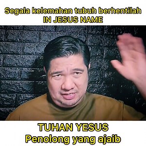 49K views · 10K reactions | Pastor andi mendoakan orang orang s4kit || Tuhan Yesus penolong yang ajaib || Segala kelemahan tubuh berhentilah IN JESUS NAME #penyembuhjalanan #pastorviral | YESUS-Ku Hidup | Facebook