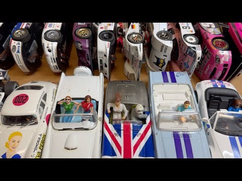 Track Slot Car Box 3 - My Wife's Cars #slotcars #modelcars #classiccars