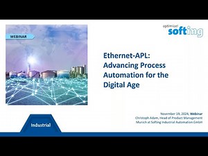 Webinar: Ethernet-APL: Advancing Process Automation for the Digital Age