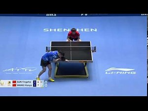 FULL MATCH | 2025 Asian Cup Table Tennis Women's Singles Champion Wang Manyu vs Sun Yingsha