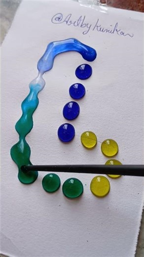 L-shape color flow, clean and satisfying 💧✨ #Lshapemixing #colormixing