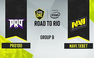 【CS:GO ESL One 里约之路】NAVI.1XBET vs Pro100 小组赛