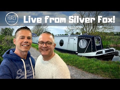 Live Q&A Vlog from Narrowboat Silver Fox (Recorded 11/10/19)