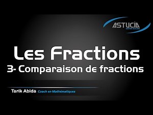 Comment comparer deux fractions