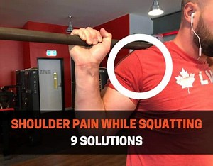 How To Fix Shoulder Pain While Squatting (9 Solutions) | PowerliftingTechnique.com