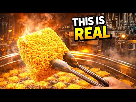 This Factory Makes Millions of Instant Noodles Every Day