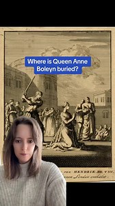 Where is Anne Boleyn buried? #anneboleyn #HenryVIII #tudors #historyfacts #history #historylovers #historywithamy | History with Amy