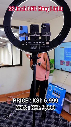 Get this 22 inch Ring Light with Tripod Stand | Kilimall Tech