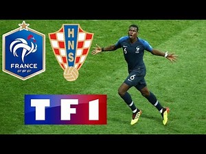 FRANCE 4-2 CROATIE / Finale de la CDM / 15 juillet 2018 (TF1)