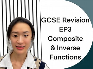 Quick GCSE Revision | What you need to know about Composite and Inverse Function