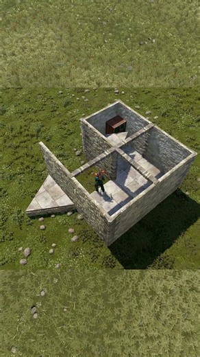 The Infinite Iterations of a 2x2 #rust #rustgame #rustbasebuild