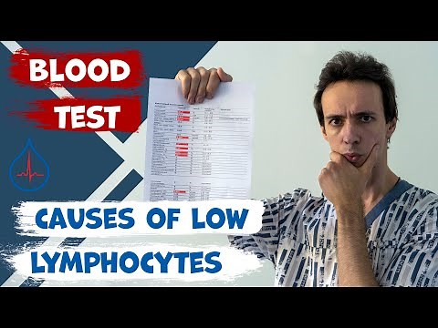 Causes of low lymphocytes in the blood test. What are the steps to do?