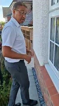 Condensation on the outside of your double glazing.