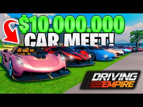 Hosting A Car Meet But The BEST CAR Gets $10M In Driving Empire!