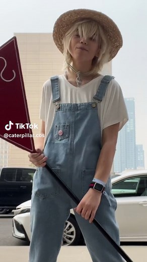 im sos sorry to all the bsd fans following me i barely know anything about bsd and cosplay two characters from it (who i probably wont cosplay again for a while) #kenjimiyazawa #kenjimiyazawacosplay #otafest #otafestcalgary #otafestcalgary2023 #caterpillarcos